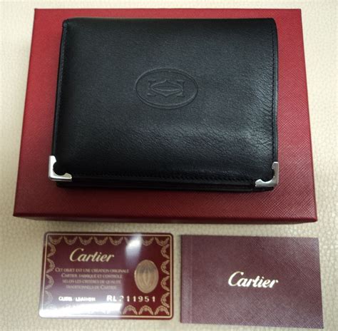 cartier men's wallet for sale